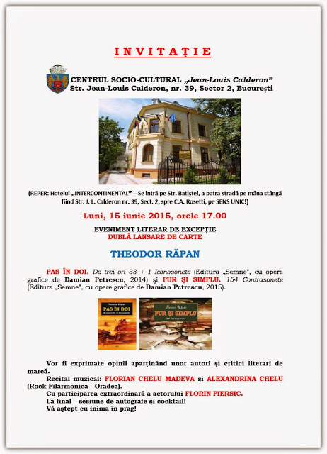 Invitație Theodor Răpan